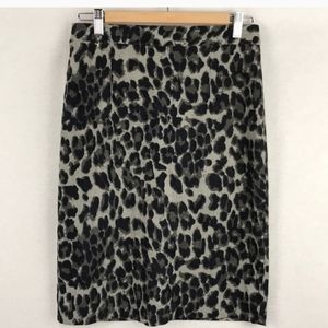NWT Sunday in Brooklyn Animal Print skirt